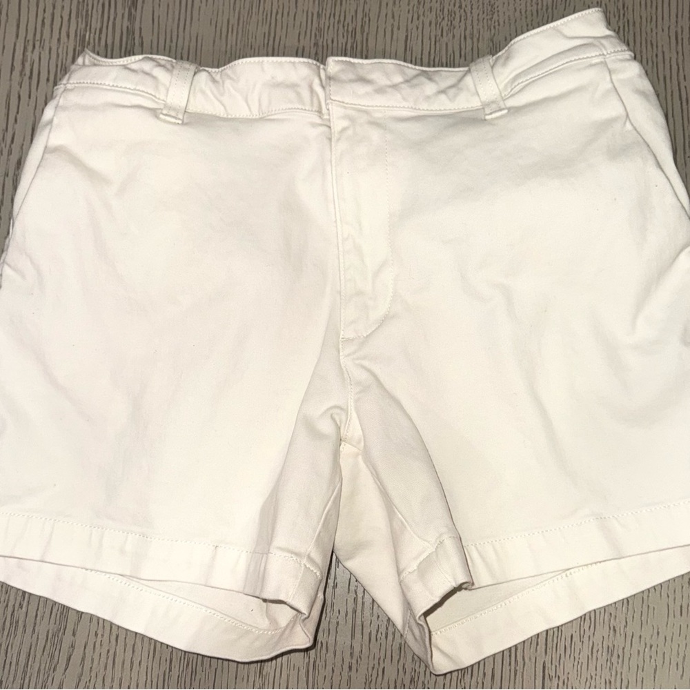 White Casual Shorts by Banana Republic